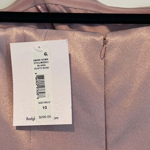 NWT Belle Badgley Mischka Gown - Picture 3 of 7